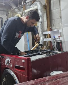 LG washer inspection in Halifax