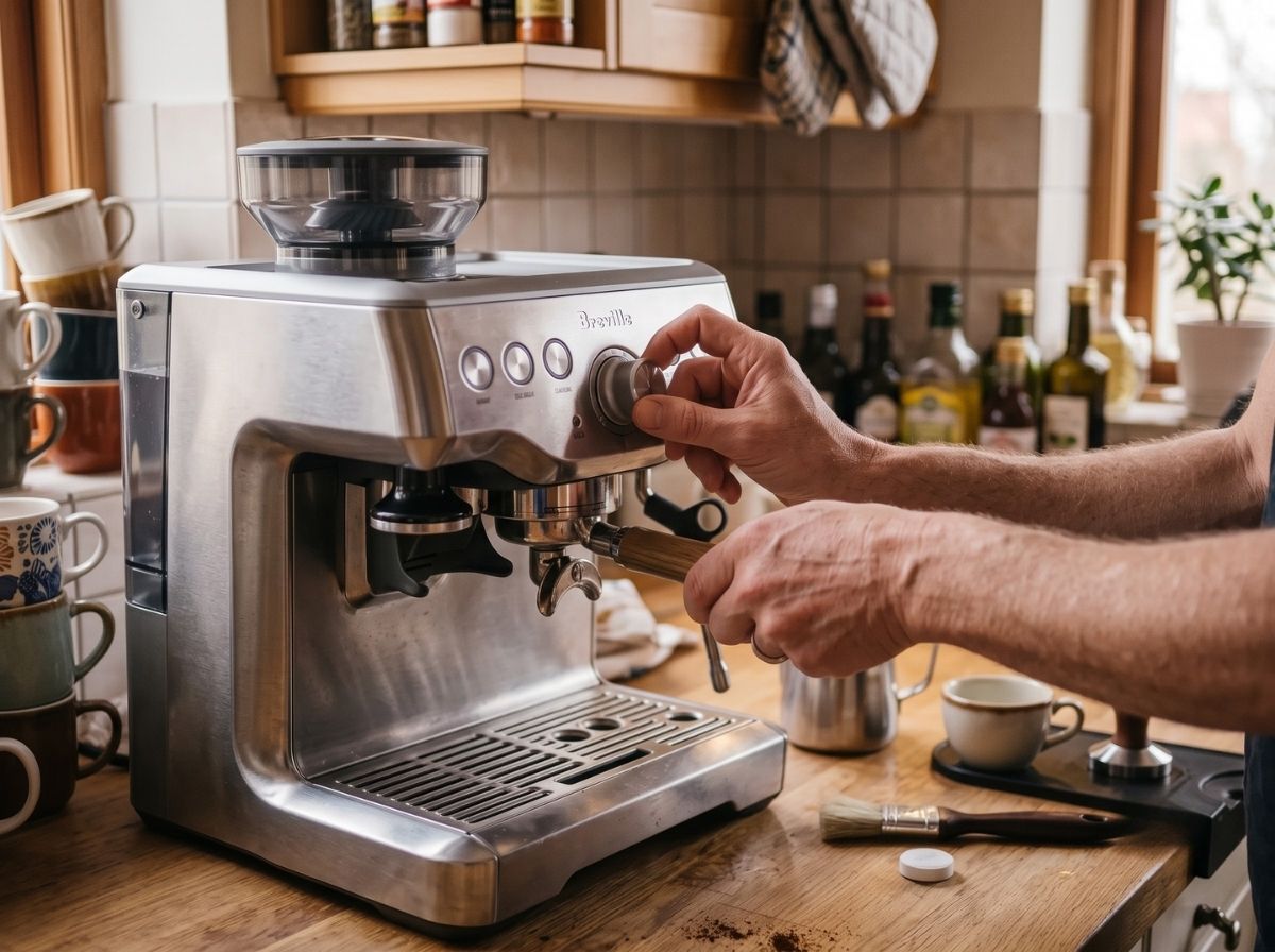 built in coffee machine maintenance