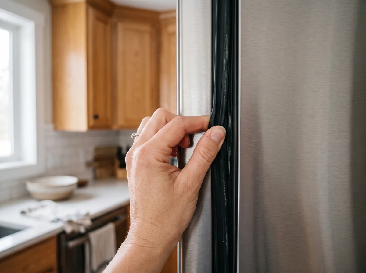 condensation inside refrigerator seal